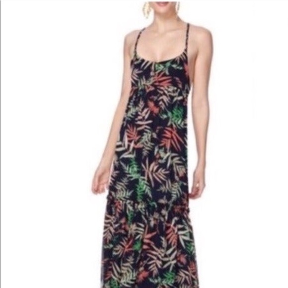 THE WEBSTER MIAMI AT TARGET FLORAL MAXI DRESS - Picture 1 of 9
